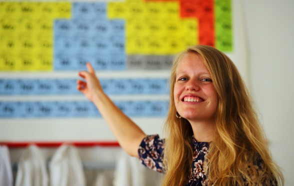 Foto unserer Lehrerin